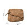 SOHO D - genuine leather handwoven camera bag