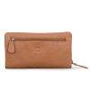 aloha - genuine leather large top zip wallet